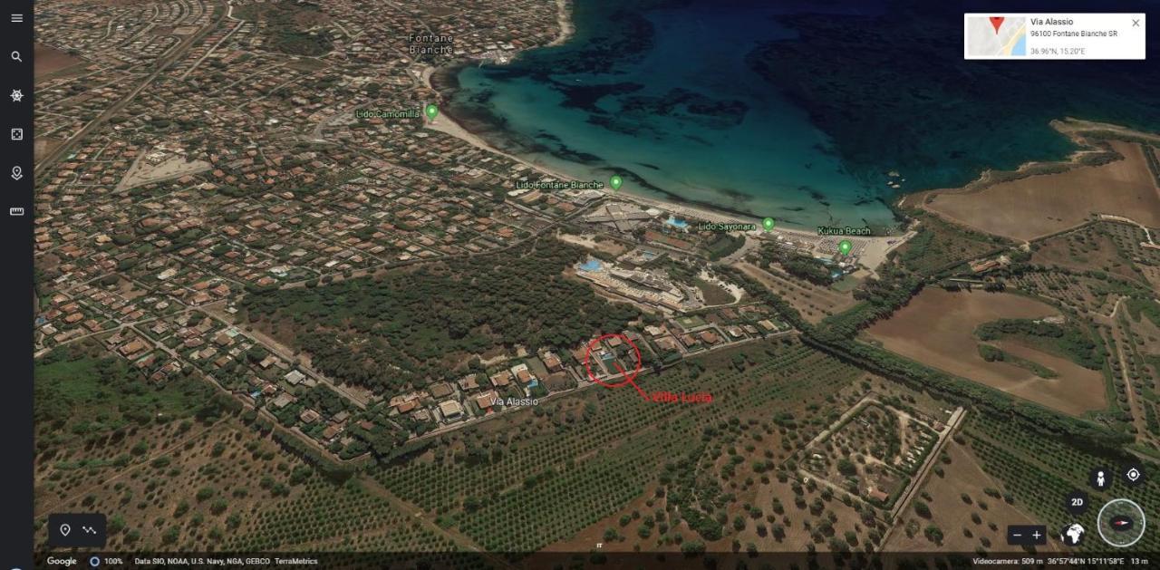 Villa Lucia With Salt Pool Fontane Bianche Εξωτερικό φωτογραφία