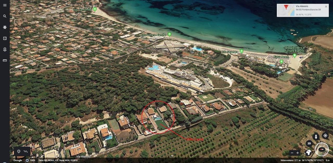 Villa Lucia With Salt Pool Fontane Bianche Εξωτερικό φωτογραφία
